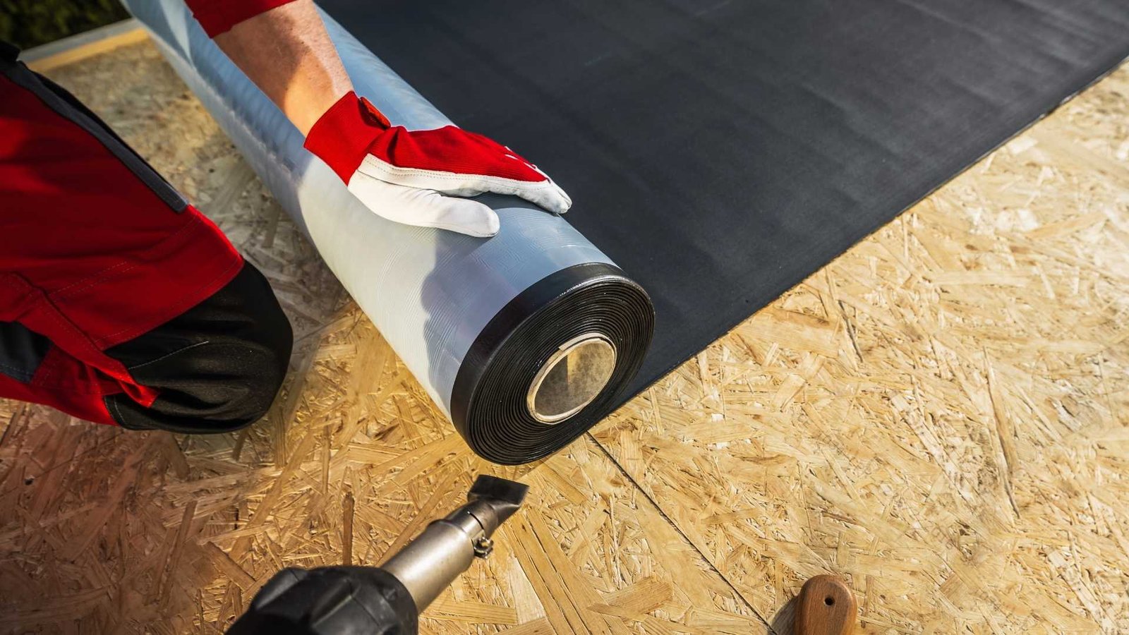 Rubber Roof Installation